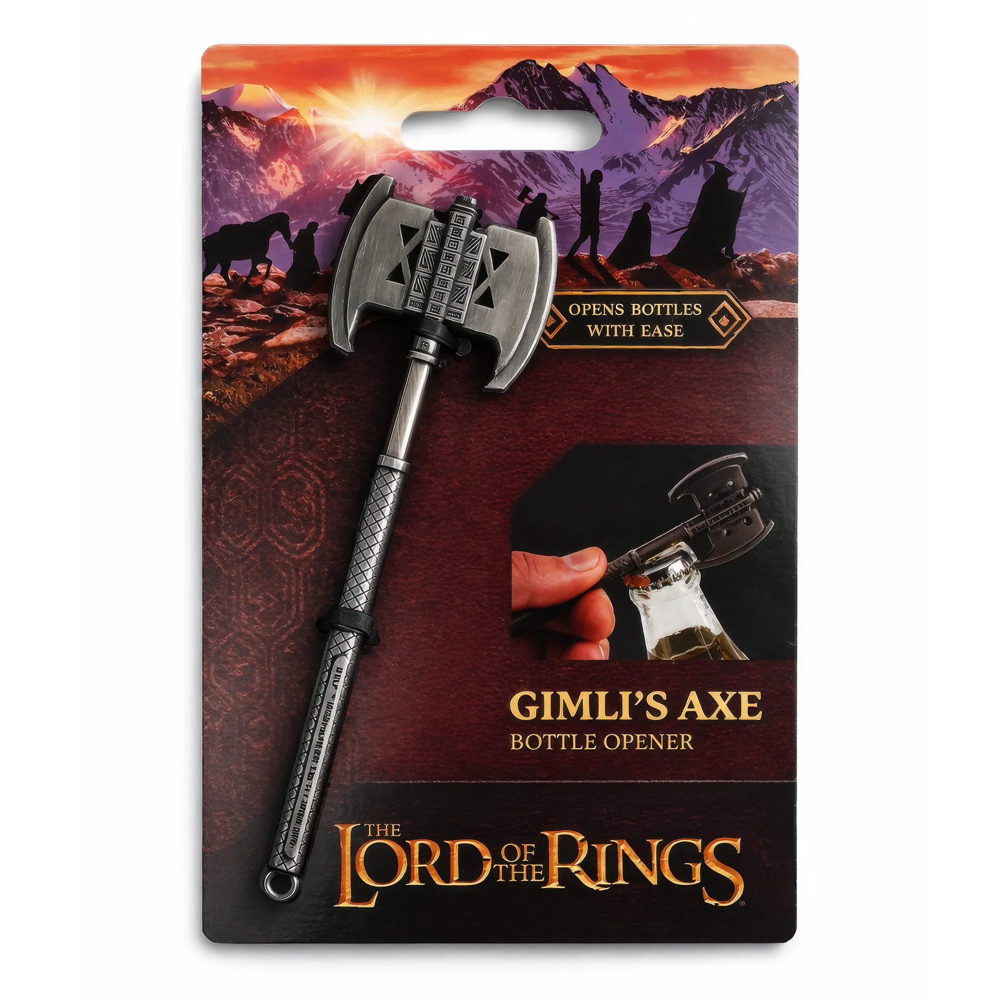 Gimli's Axe | 18 cm | Metal | Movie Bottle Opener | Lord Of The Rings image 1